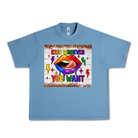 Pebble Blue kiss whoever you want tumbler Urban Heavy Tee - JahusDesignShop