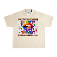 Sandshell kiss whoever you want tumbler Urban Heavy Tee - JahusDesignShop