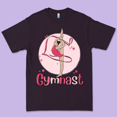 Gymnast Premium Tee Designed By Maliassmallbusiness