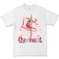 White gymnast Premium Tee - MaliasSmallBusiness