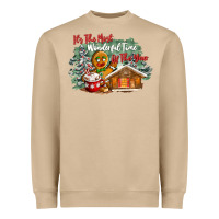 Mushroom its the wonderful time of the year Heavyweight Sweatshirt - CowGirlArtShop