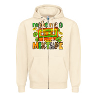 Sandshell Make me a mixtape St. Patrick's Day Zipper Hoodie - OliviaCreatesArt