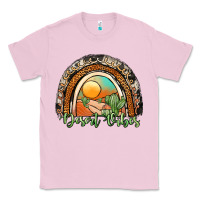 Bubblegum Pink desert vibes rainbow Classic Tee - JahusDesignShop