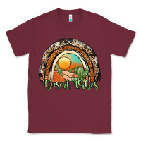 Burgundy desert vibes rainbow Classic Tee - JahusDesignShop
