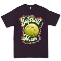 Plum softball mom Premium Tee - JahusDesignShop