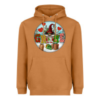 Meerkat Christmas Gnome Heavyweight Hoodie - FaDigitalArtStudio