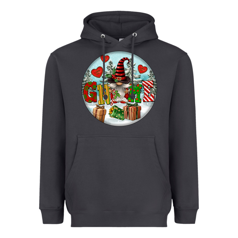 Christmas Gnome Heavyweight Hoodie by FaDigitalArtStudio | Teevron