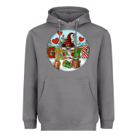 Storm Christmas Gnome Heavyweight Hoodie - FaDigitalArtStudio