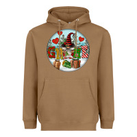 Toasted Coconut Christmas Gnome Heavyweight Hoodie - FaDigitalArtStudio