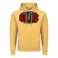 Vintage Mustard lightning bolt babe Vintage Hoodie - Jasminsmagicworld