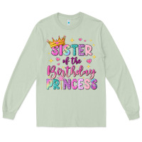 Matcha sister of the birthday princess Long Sleeve Tee - NancyCooperArtShop
