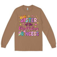 Toasted Coconut sister of the birthday princess Long Sleeve Tee - NancyCooperArtShop