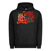 Pigment Black hot mom summer watermelon Urban Hoodie - RacoonDesign