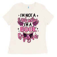 Bone i'm not a booksorm i'm a book dragon Ladies Tee - MaliasSmallBusiness