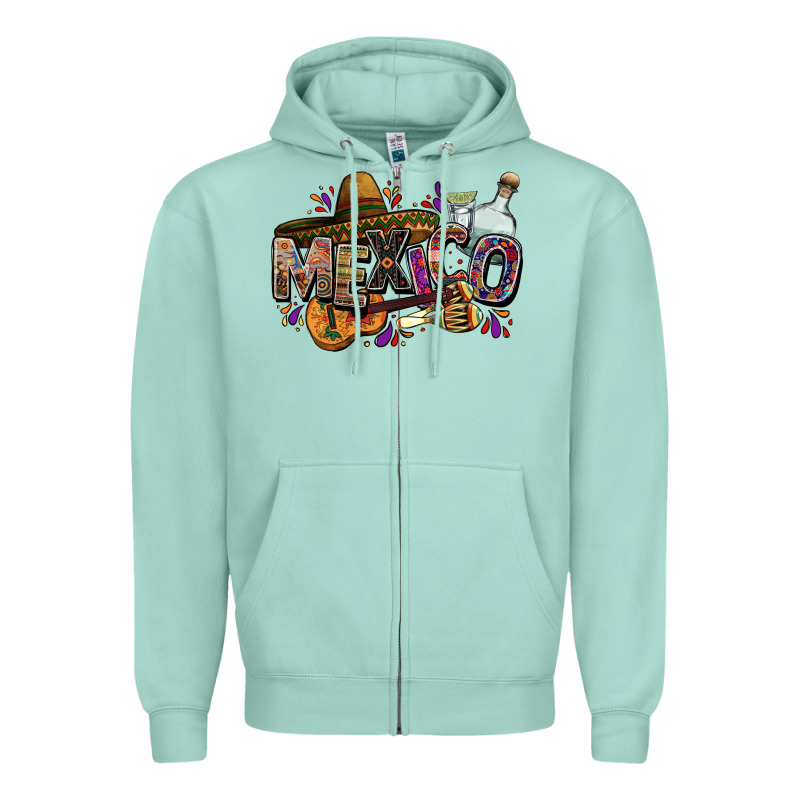 Mexico Zipper Hoodie by FaDigitalArtStudio | Teevron