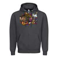 Smoke Mexico Zipper Hoodie - FaDigitalArtStudio