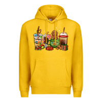 Lemon Christmas coffee cups with Poodle Premium Hoodie - RanaPortraitStore