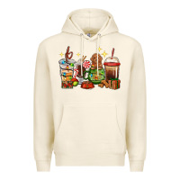 Tofu Christmas coffee cups with Poodle Premium Hoodie - RanaPortraitStore