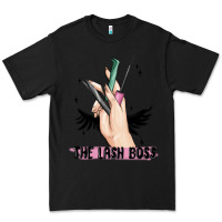 Black the lash boss Premium Tee - MaliasSmallBusiness