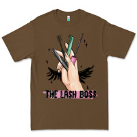 Cacao the lash boss Premium Tee - MaliasSmallBusiness