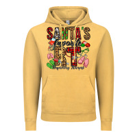 Vintage Mustard santa's favorite rt respiratory therapist Vintage Hoodie - Jasminsmagicworld