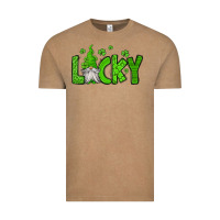 Vintage Coffee lucky gnome st patricks day Vintage Tee - Jasminsmagicworld