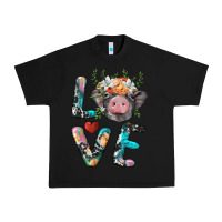 Black pig love Urban Heavy Tee - BarkalooDesign