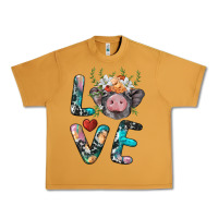 Peanut Butter pig love Urban Heavy Tee - BarkalooDesign