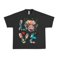 Pigment Black pig love Urban Heavy Tee - BarkalooDesign