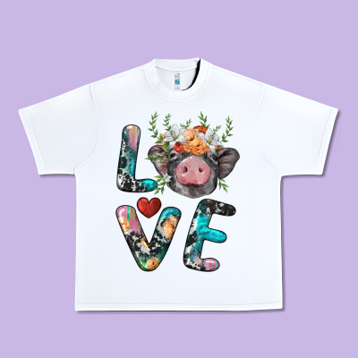 Pig Love Urban Heavy Tee Designed By Barkaloodesign