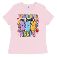 Bubblegum Pink teaching my favorite peeps Ladies Tee - MaliasSmallBusiness