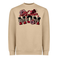 Cheer Mom  Maroon Heavyweight Sweatshirt | Teevron