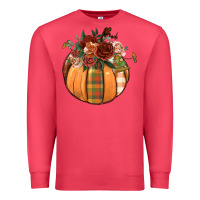 Cardinal floral pumpkin Premium Sweatshirt - BundleAndBundleShop