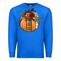 True Royal floral pumpkin Premium Sweatshirt - BundleAndBundleShop