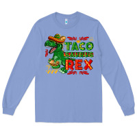 Colony Blue Tacosaurus Rex Long Sleeve Tee - texasbilliewilder