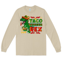 Mushroom Tacosaurus Rex Long Sleeve Tee - texasbilliewilder