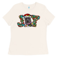 Bone christmas joy pitbull Ladies Tee - RanaPortraitStore
