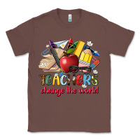 Chestnut teachers change the world Classic Tee - Artiststas