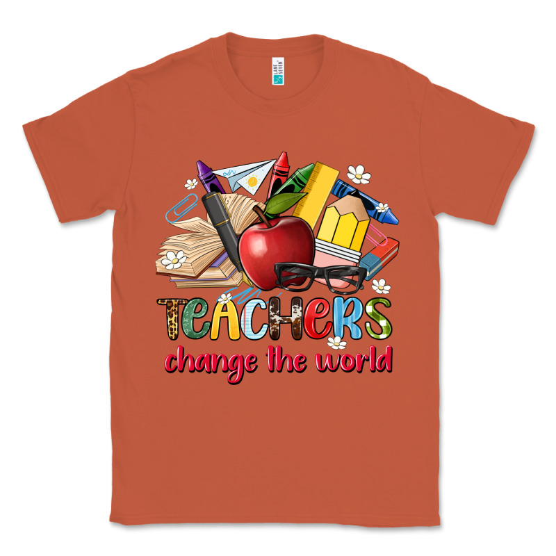 Teachers Change The World Classic Tee by Artiststas | Teevron