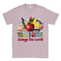 Lilac teachers change the world Classic Tee - Artiststas