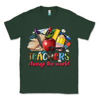 Sports Green teachers change the world Classic Tee - Artiststas