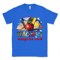 True Royal teachers change the world Classic Tee - Artiststas