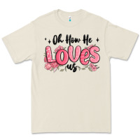 Bone oh how he loves us Premium Tee - MaliasSmallBusiness