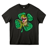Asphalt dinosaur st patricks day Heavy Core Tee - MaliasSmallBusiness