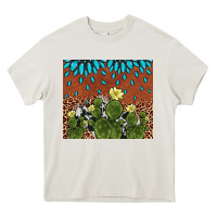 Cream cactus gemstone Heavy Core Tee - AdoDesignShop