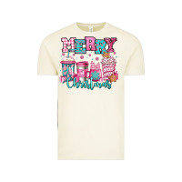Vintage Arctic merry christmas pink coffee cups Vintage Tee - Jasminsmagicworld