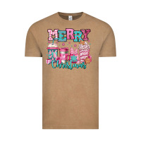 Vintage Coffee merry christmas pink coffee cups Vintage Tee - Jasminsmagicworld