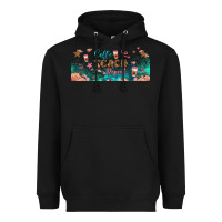 Black coffe teach repeat libbey glass Heavyweight Hoodie - BundleAndBundleShop