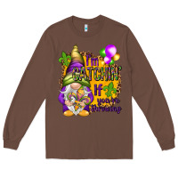 Chestnut I'm catching if you're throwing Long Sleeve Tee - NancyCooperArtShop