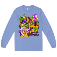 Colony Blue I'm catching if you're throwing Long Sleeve Tee - NancyCooperArtShop